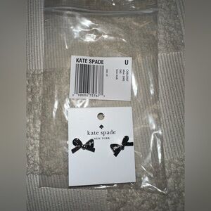 Kate Spade Silver Bow Earrings